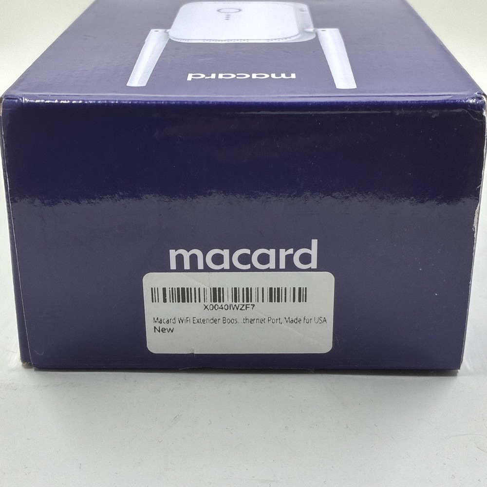 Macard WIFI Range Extender Model N 300 New In Box - Picture 7 of 12